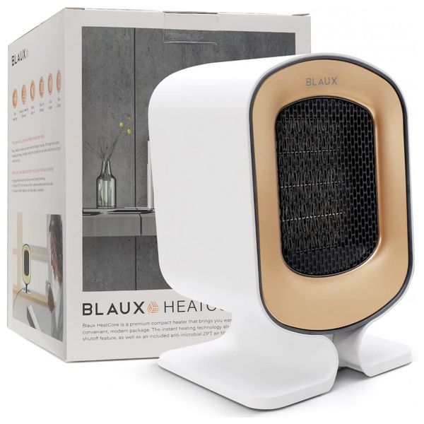 Aquecedor de Cerâmica Elétrico Portátil BLAUX 30448 , 1200W, 110V, Branco