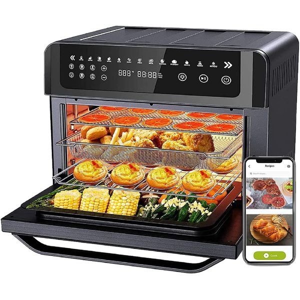 Gevi Sanduicheira Elétrica Antiaderente 7 em 1, Aço Inoxidável, 110V, 1700W, Prata