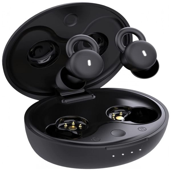 WEDOKING Fone de Ouvido sem Fio e com Bluetooth, Preto