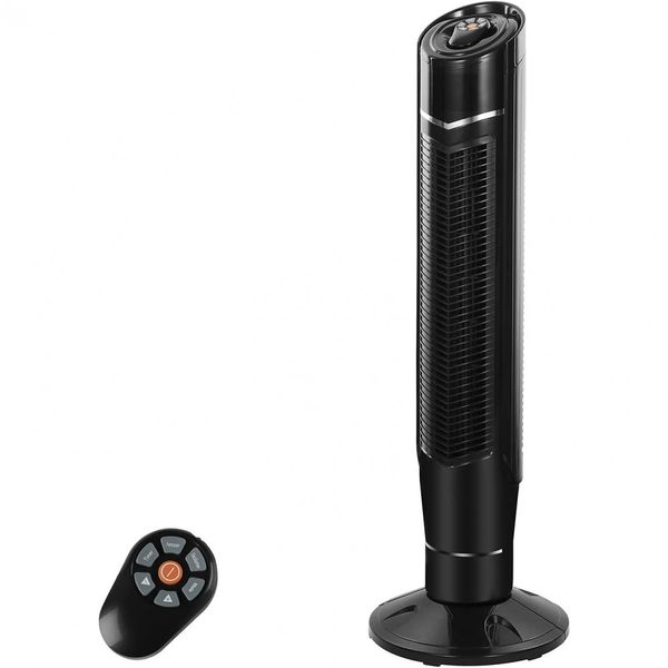 Antarctic Ventilador de Torre com 8 Velocidades, Temporizador e Controle Remoto, 110V