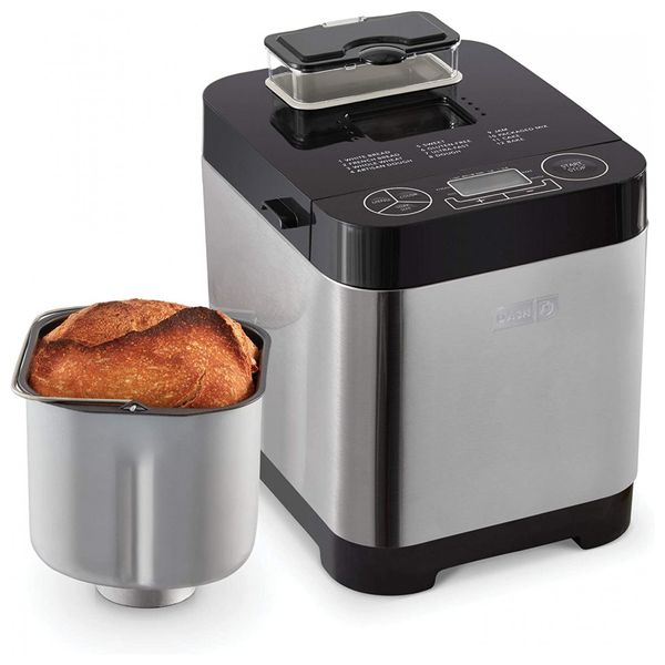 Dash Panificadora Automática 12 em 1, Capacidade 680g, Aço Inoxidável, 110V, 450W