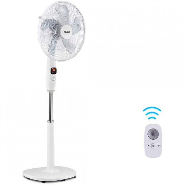 PELONIS PFS40D8AWW Ventilador de Torre 3 Velocidades, c, Temporizador de Desligamento Automático, Silencioso, 110V, Branco