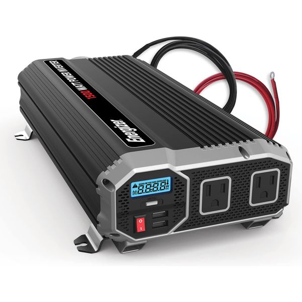 Energizer inversor de Potência Automotivo 1500W, 2 Tomadas e 2 Portas USB