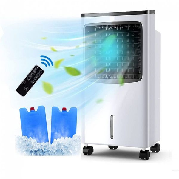 Climatizador de Ar Toolsempire, 3 Velocidades, Tela LED, Controle Remoto, Branco 110V