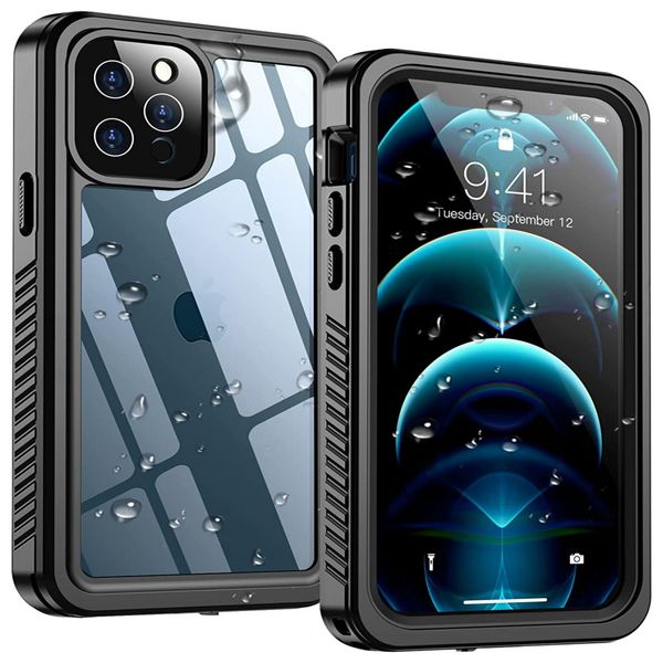 Capa Celular Prova Dágua IP68, 7, 8, TEMDAN iPhone SE2020,iPhone 7,iPhone 8, Preto