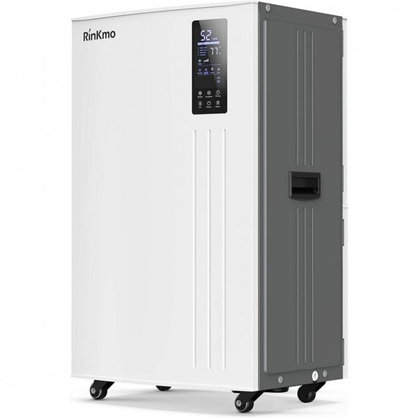 Desumidificador RINKMO 296 PPD , Pesado, Área Grande 743m2 Branco 110V