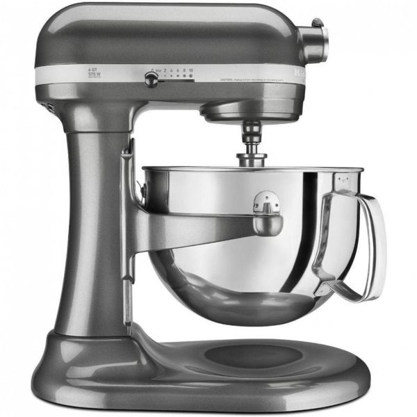 Batedeira Industrial Pro600 KitchenAid 5,5L 575Watts Cinza