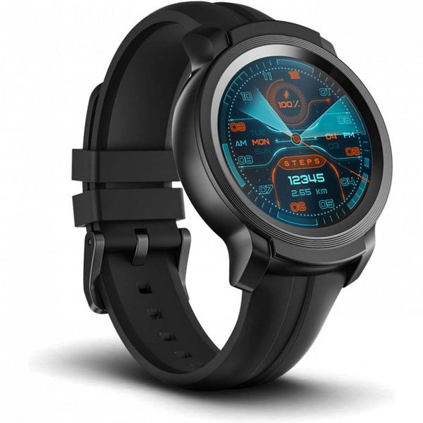 Relógio Masculino TicWatch E2, Android e IOS, Preto
