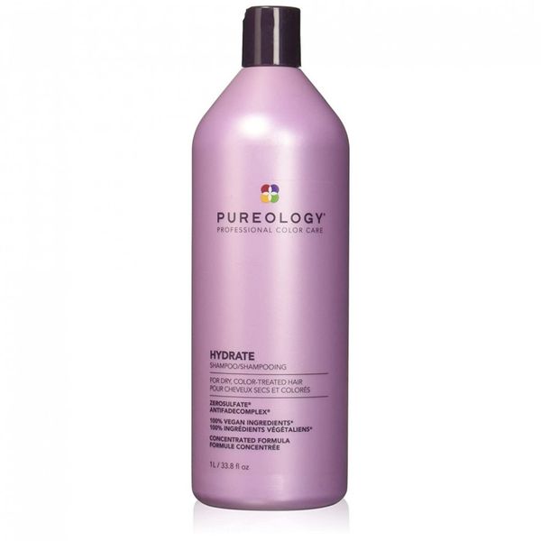 Shampoo Pureology Hydrate Para Cabelos Tratados Com Cores 100 Vegano