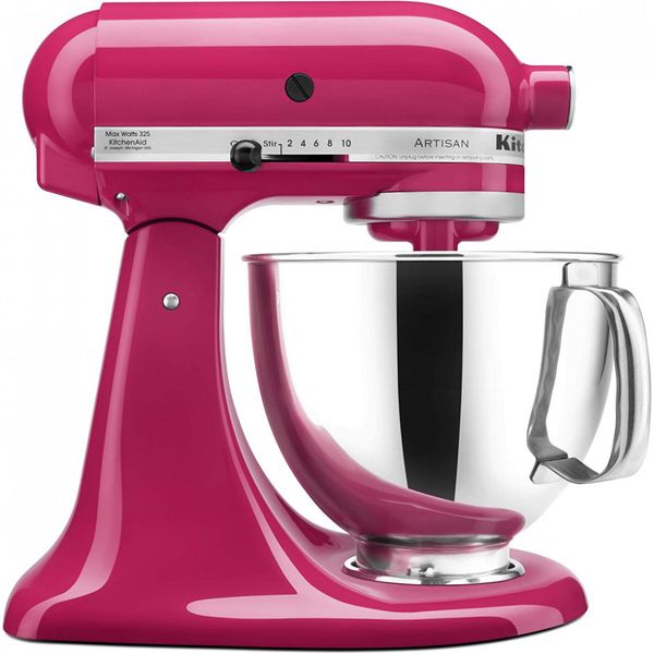 Batedeira Artisan Series KitchenAid 325W 4,5L Rosa Escuro 110V