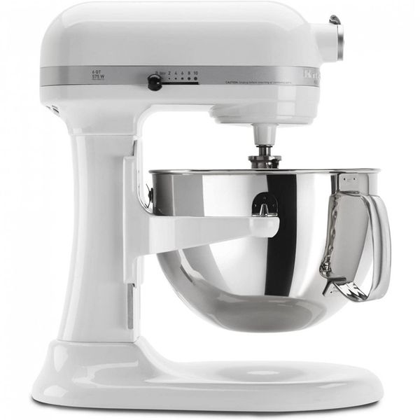 Batedeira KitchenAid Professional 600 Elevada, 5,6L, 575Watts Branca