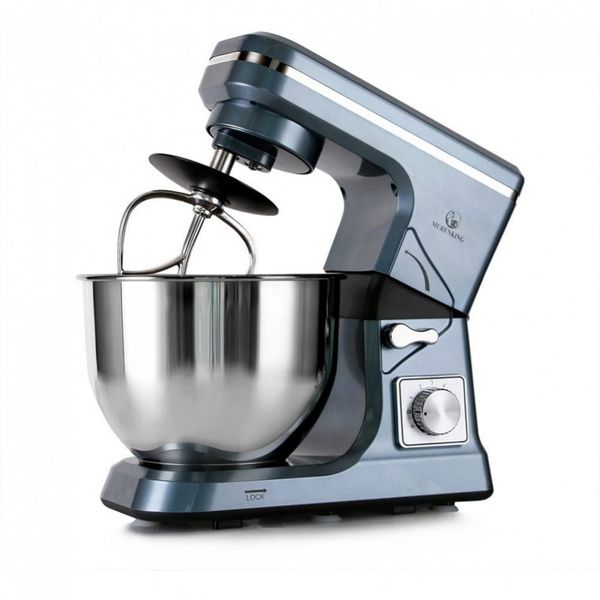 MURENKING Batedeira MK36 500W 4,5 Litros 6 Velocidades Com Acessórios Azul Metálico 110V