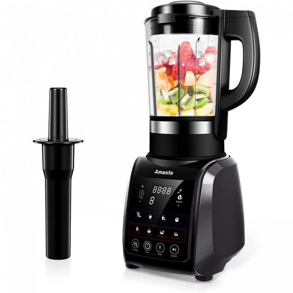Amaste Liquidificador, liquidificador de bancada profissional, cinza