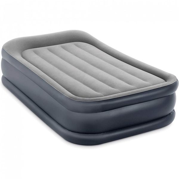 Intex Colchão Inflável Solteiro, com bomba interna incluída, 110V, modelo 2021