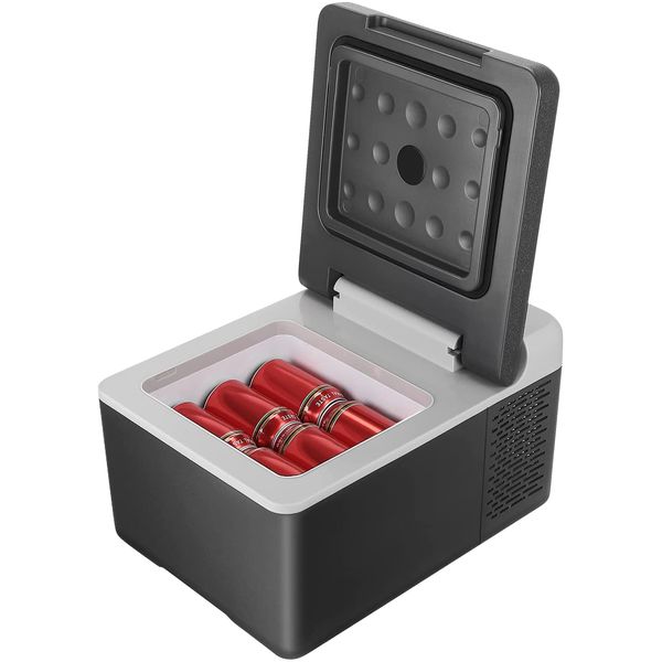 F40C4TMP Frigobar, Cooler Elétrico Automotivo Portátil 9L, 12V, 60W, Preto