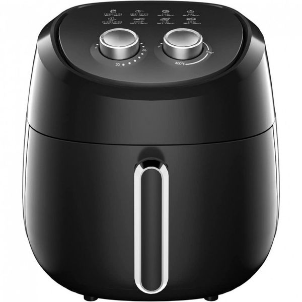 ALLcool Fritadeira Elétrica Air Fryer 8 em 1, Capacidade 5L com Painel Digital, 1700W, 110V, Vermelha
