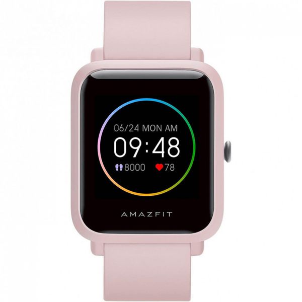 Amazfit A1823 Relógio Smartwatch Esportivo, à Prova dÁgua c, Monitoramento Respiratório e Rastreador Físico, para Iphone e Android, Preto