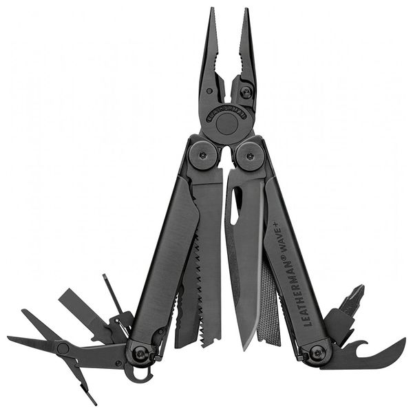 LEATHERMAN Alicate Multifuncional 18 em 1, Aço, Preto