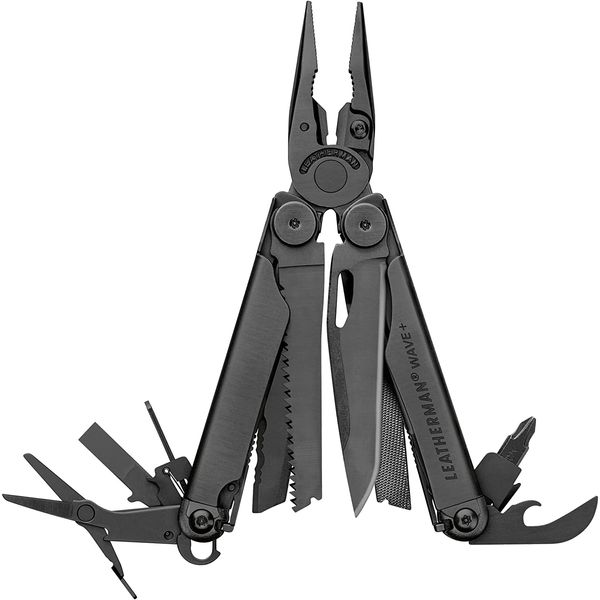 LEATHERMAN Alicate Multifuncional 14 em 1, Aço Inoxidável, Preto