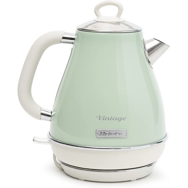 Ariete Chaleira Elétrica 1.7L, Aço Inoxidável, 1500W, 110V, Verde