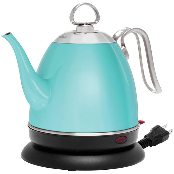 Chantal Chaleira Elétrica 950mL, Aço Inoxidável, 110V, Azul Claro