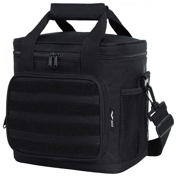MIER Bolsa Térmica Portátil 15L, Mantém Quente, Frio Por até 5H, Verde