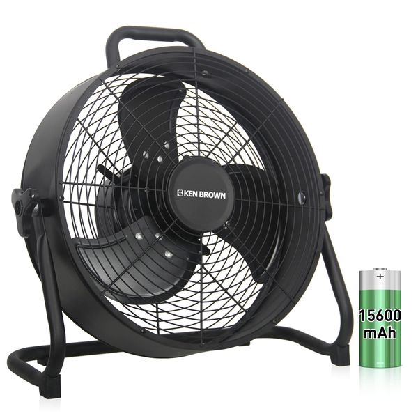 KEN BROWN Ventilador Industrial , com 3 Velocidades, 110V, Vermelho