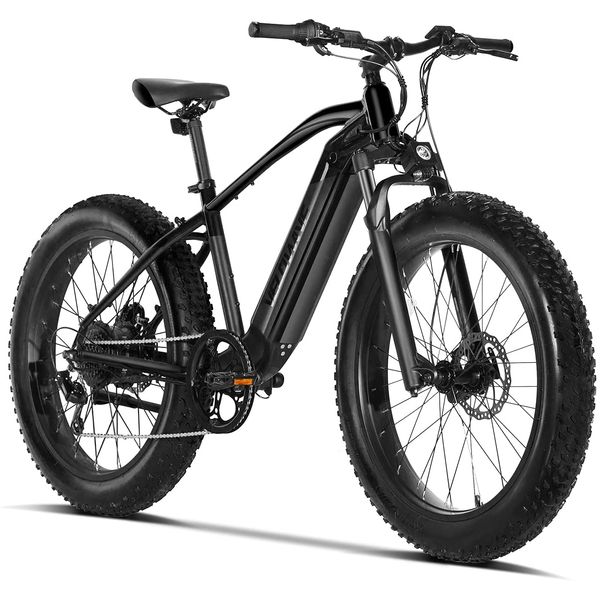 VELOWAVEBicicleta Elétrica Motorizada 7 Velocidades e 3 Modos, 750W, Preta