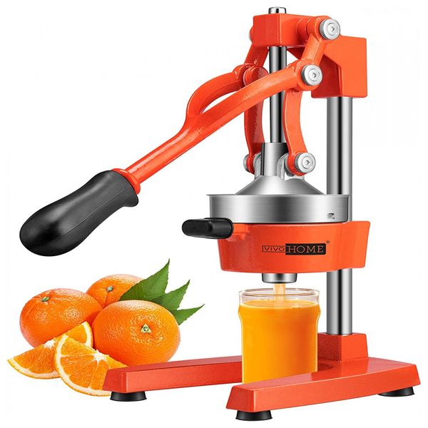 Espremedor de Sucos, 110v, VIVOHOME, Laranja