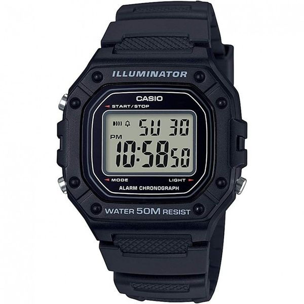 Casio Classic Relógio Masculino Digital W 218H 1AVCF