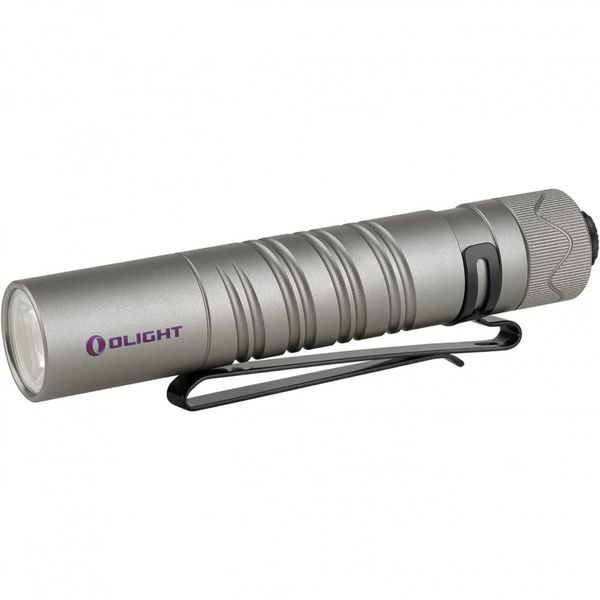 Lanterna 350LM, Distancia 64 M, com USB, à Prova D IPX8, OLIGHT I5R EOS, Prateado