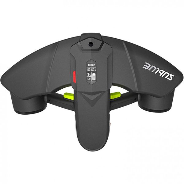 Scooter Propulsor Aquático Profissional Inteligente, Compatível com Câmera, 110v, SUBLUE, Preto