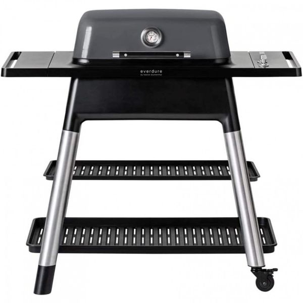 Churrasqueira a Gás com 2 Queimadores 22000BTU, EVERDURE HBG2GUS, Preto