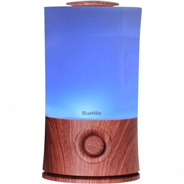 Premium Umidificador Portátil 2L com Aromaterapia até 40H, 110v, BLUEHILLS, Azul