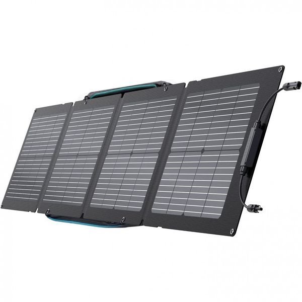 EF ECOFLOW Painel Solar Portátil para Gerador de Energia, 110W, a Prova dÁgua IP67