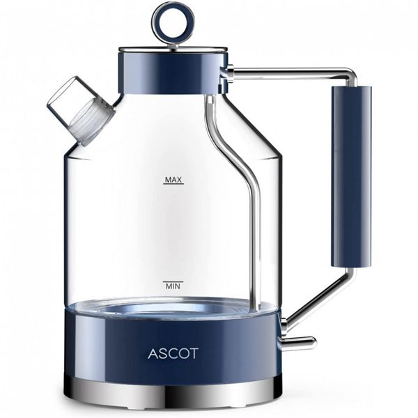 ASCOT Chaleira Elétrica de 1.6L, Aço Inoxidável, 1500W, 110V, Dourada