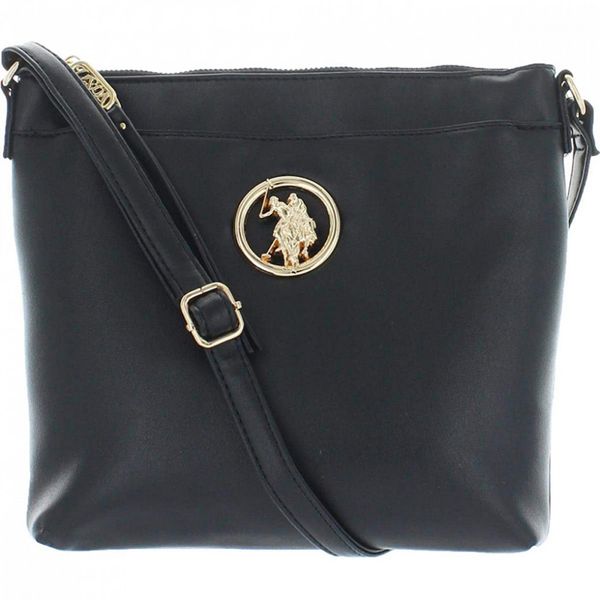 U.S. POLO ASSN Bolsa Feminina Transversal , Preta