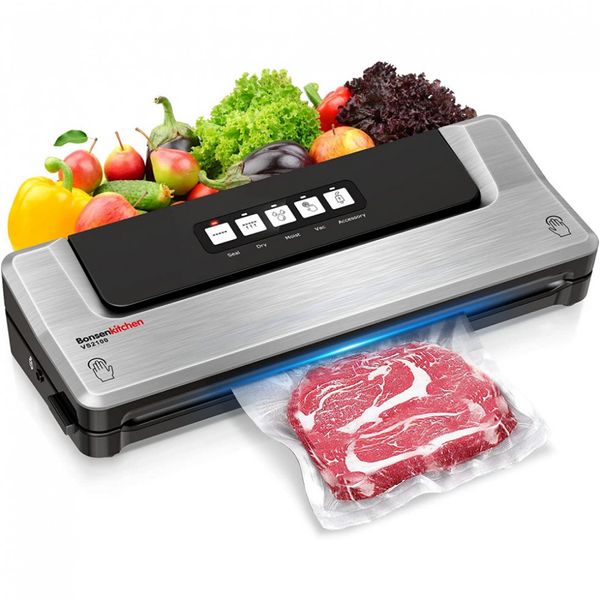 Food Saver Vacuum Sealer Machine For Food, Vaccume Sealer Machine With Vaccume Sealer Machine Kits, Protect food From Dehydration n Freezer Burn,Sous