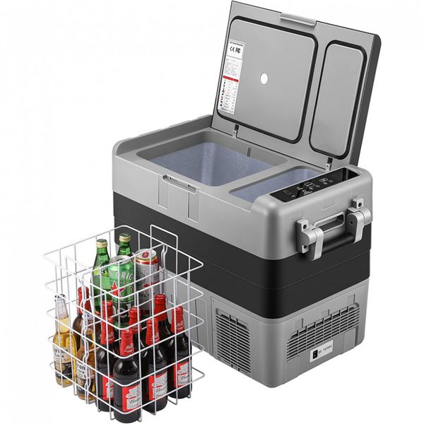 Kohree Portable Refrigerator 12 Volt Refrigerator Fast Cooling Small Freezer 7.6 50, 26 Quart 25 Liter Electric Coolers Car Fridge for Vehicles, RV,