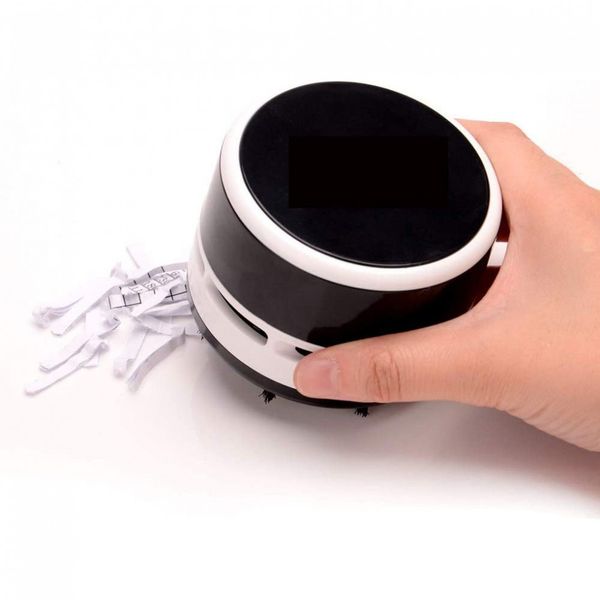 FineInno Mini Aspirador de Mesa Sem fio com Bateria incluída Cor Rosa