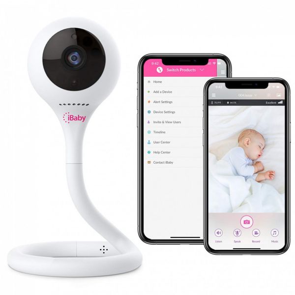 iBaby Babá Eletrônica Inteligente Wi Fi Câmera Full HD 1080P, c, Aplicativo