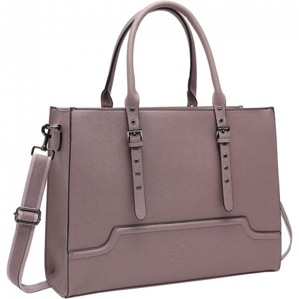 Bolsa Pasta Eco Couro Feminina 15.6 Pol Laptop