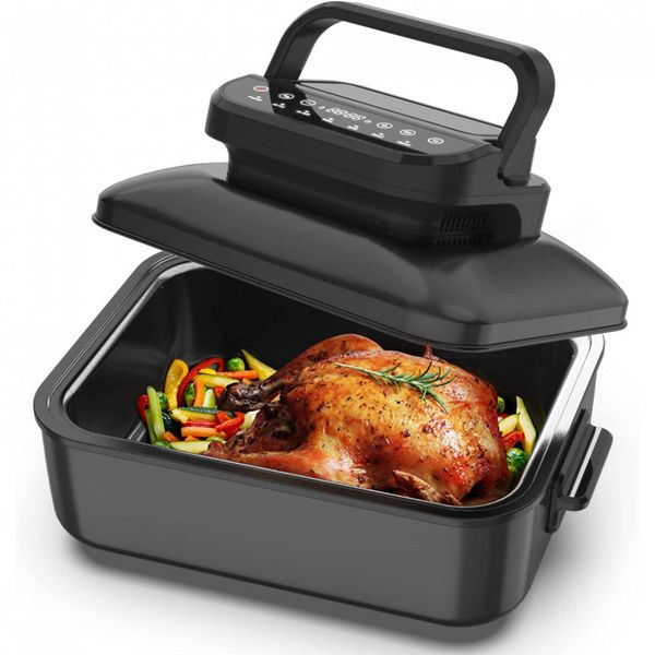 Geek Chef Torradeira de 4 Fatias com 6 Níveis e Função Bagel, 1650W, 110V, Vermelha