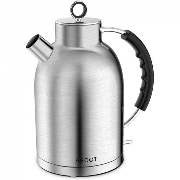 ASCOT Chaleira Elétrica Aço Inoxidável 1,6L, 1500W, Cobre