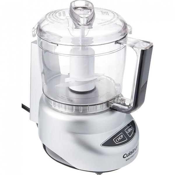 Cuisinart 	DLC 2ABC Mini Processador de Alimentos, Capacidade 720 mL de Aço Inoxidável, 250W, 110V