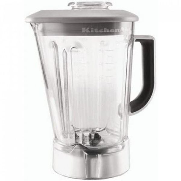 Jarro de liquidificador KitchenAid de 1.65Litros com tampa de névoa de prata