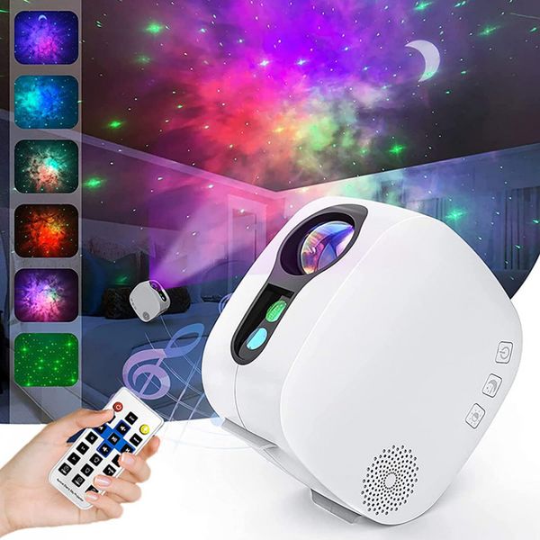 NUNET Projetor Luz LED Galáxia com Controle por App e Voz Alexa e Google