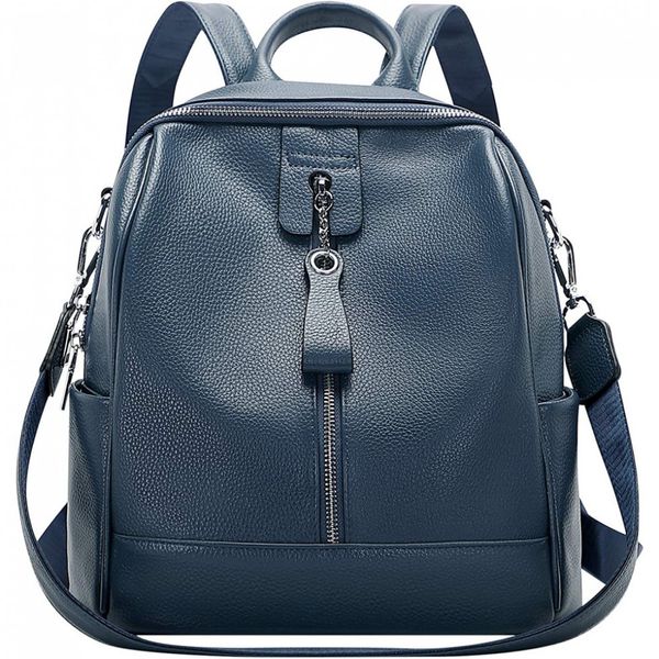 ALTOSY Mochila Feminina de Couro Conversível para Bolsa
