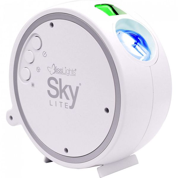 BlissLights Projetor Luz LED Galáxia com Estrelas e Nuvens Flutuantes Azuis