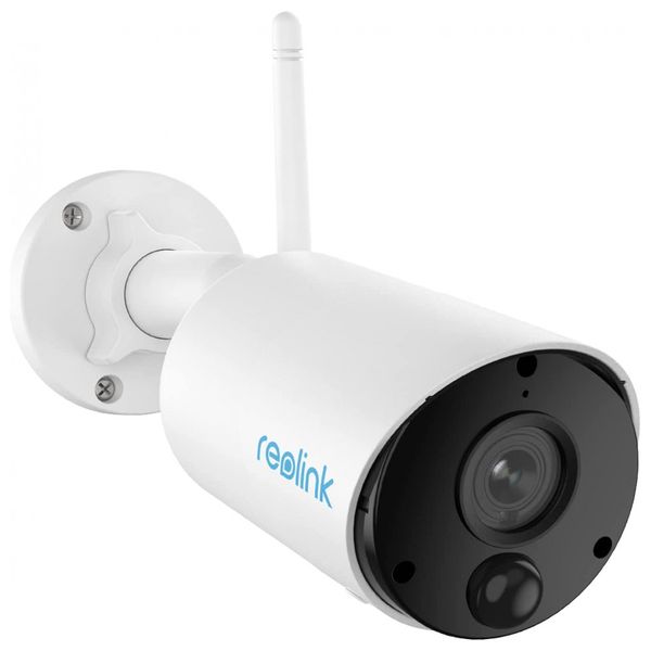 Argus Eco Câmera de Segurança sem fio Wi Fi 1080p HD, REOLINK ARGUSECO, Branco